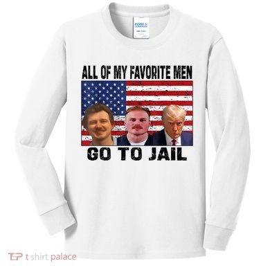 My Favorite Go To Jail Kids Long Sleeve Shirt