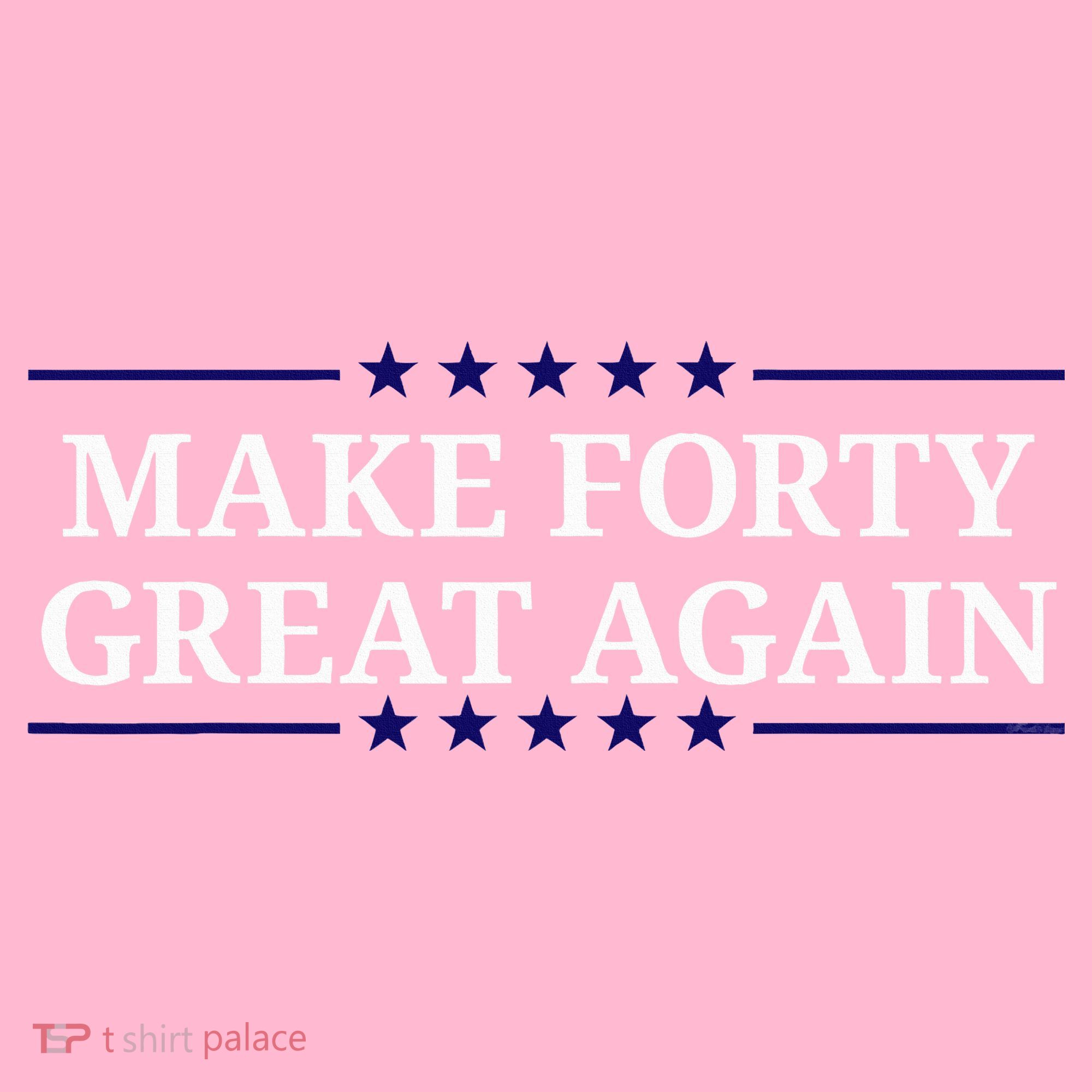Make Forty Great Again Kids Hoodie