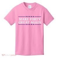 Make Forty Great Again Kids T-Shirt thumb 0