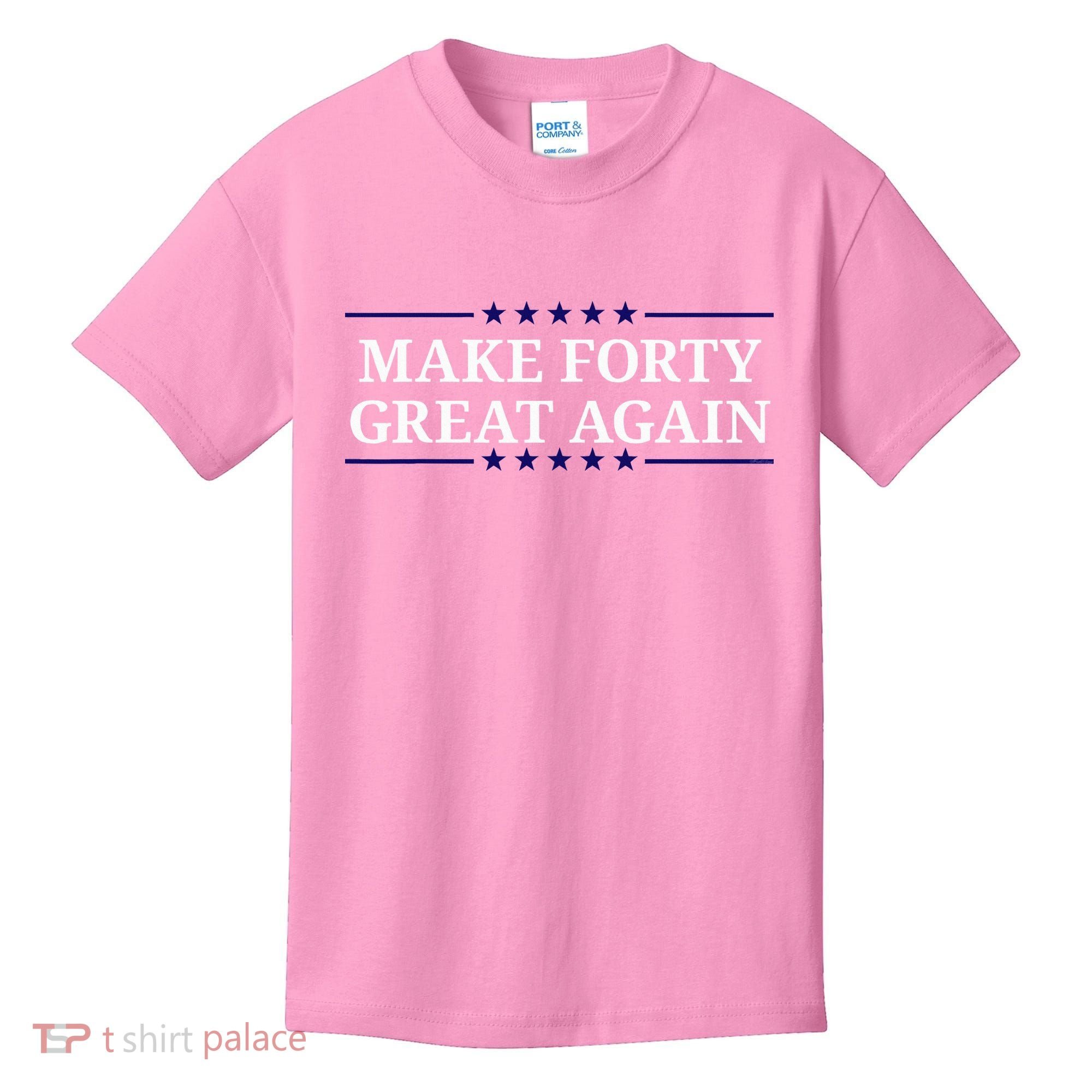 Make Forty Great Again Kids T-Shirt