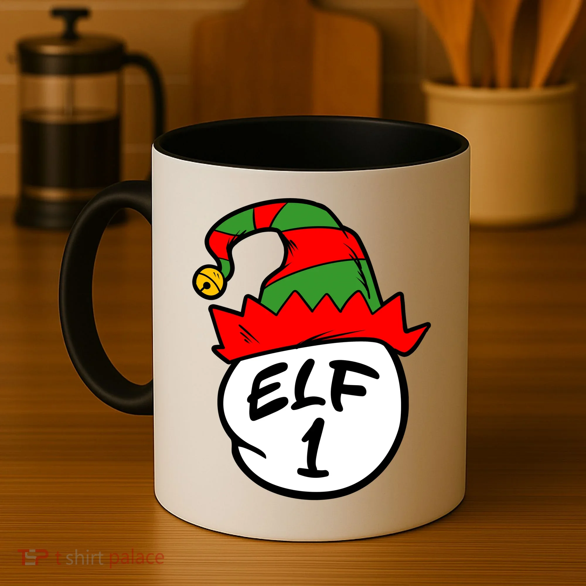Matching Family Group Elf Hat 1 Coffee Mug