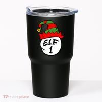 Matching Family Group Elf Hat 1 Tumbler thumb 0