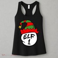 Matching Family Group Elf Hat 1 Women's Tank Top thumb 3