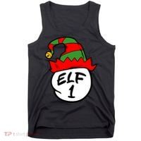 Matching Family Group Elf Hat 1 Tank Top thumb 0