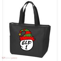 Matching Family Group Elf Hat 1 Tote Bag thumb 3