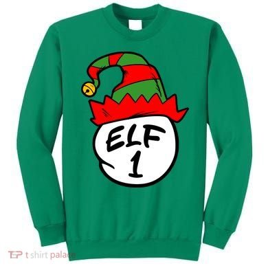 Matching Family Group Elf Hat 1 Sweatshirt