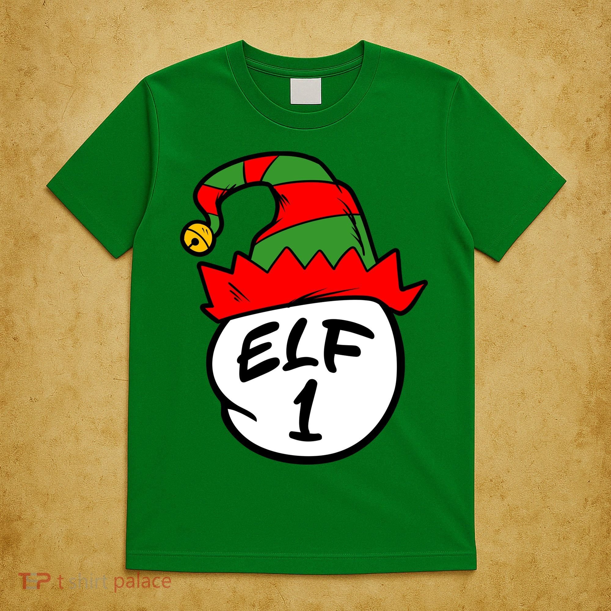 Matching Family Group Elf Hat 1 T-Shirt