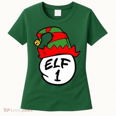 Matching Family Group Elf Hat 1 Women's T-Shirt