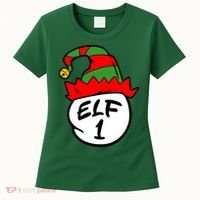 Matching Family Group Elf Hat 1 Women's T-Shirt thumb 0