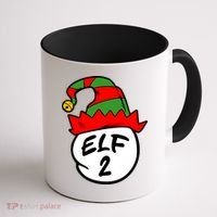 Matching Family Group Elf Hat 2 Coffee Mug thumb 1