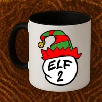 Matching Family Group Elf Hat 2 Coffee Mug thumb 2