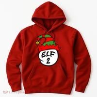 Matching Family Group Elf Hat 2 Hoodie thumb 0