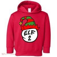 Matching Family Group Elf Hat 2 Toddler Hoodie thumb 0