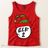 Matching Family Group Elf Hat 2 Tank Top thumb 2