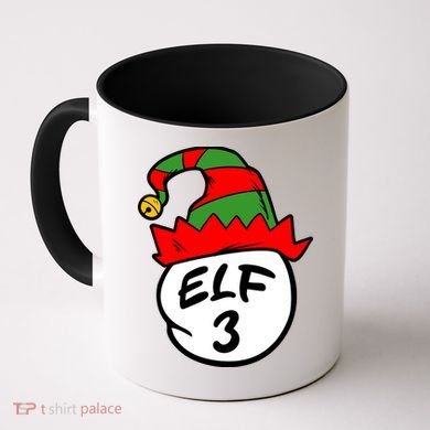 Matching Family Group Elf Hat 3 Coffee Mug