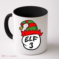 Matching Family Group Elf Hat 3 Coffee Mug thumb 0
