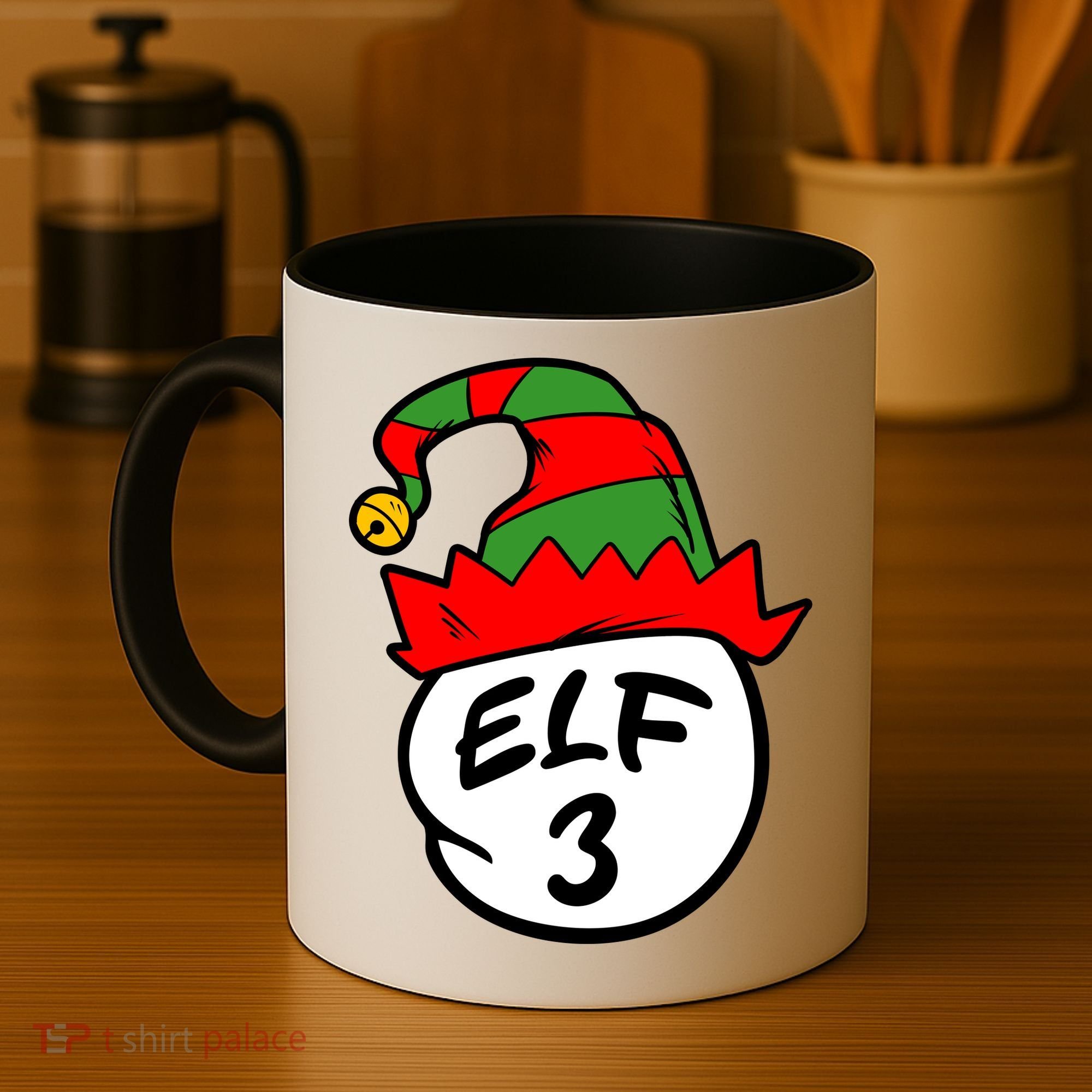 Matching Family Group Elf Hat 3 Coffee Mug