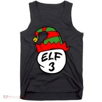 Matching Family Group Elf Hat 3 Tank Top thumb 0