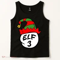 Matching Family Group Elf Hat 3 Tank Top thumb 2