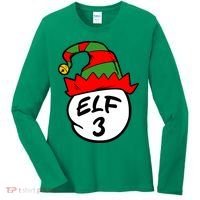 Matching Family Group Elf Hat 3 Women's Long Sleeve Shirt thumb 0