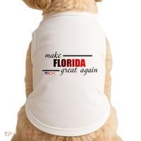 Make Florida Great Again Doggie Tank thumb 0