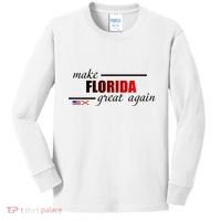 Make Florida Great Again Kids Long Sleeve Shirt thumb 0