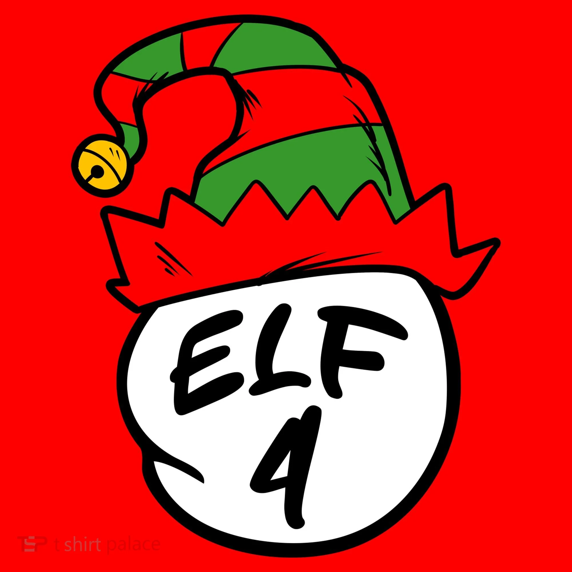 Matching Family Group Elf Hat 4 Tank Top