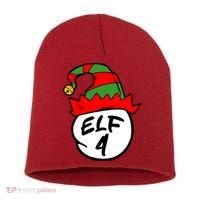 Matching Family Group Elf Hat 4 Short Acrylic Beanie thumb 0