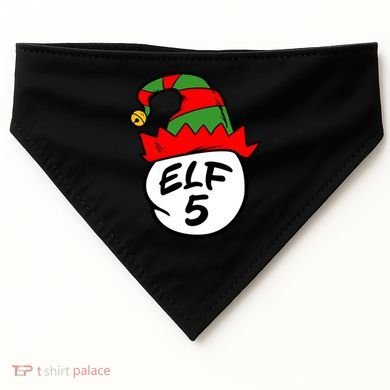 Matching Family Group Elf Hat 5 USA-Made Doggie Bandana