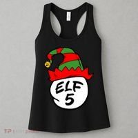 Matching Family Group Elf Hat 5 Women's Tank Top thumb 3