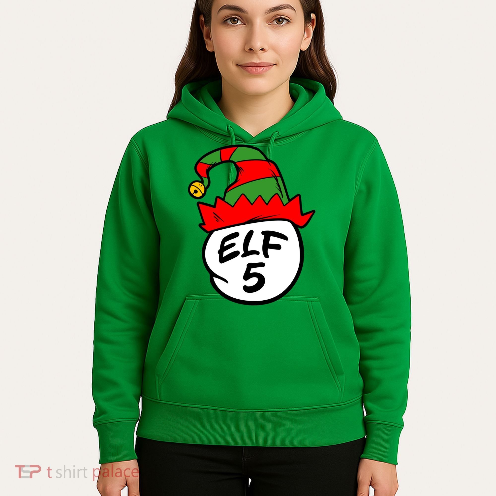 Matching Family Group Elf Hat 5 Hoodie