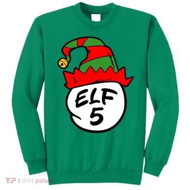 Matching Family Group Elf Hat 5 Sweatshirt