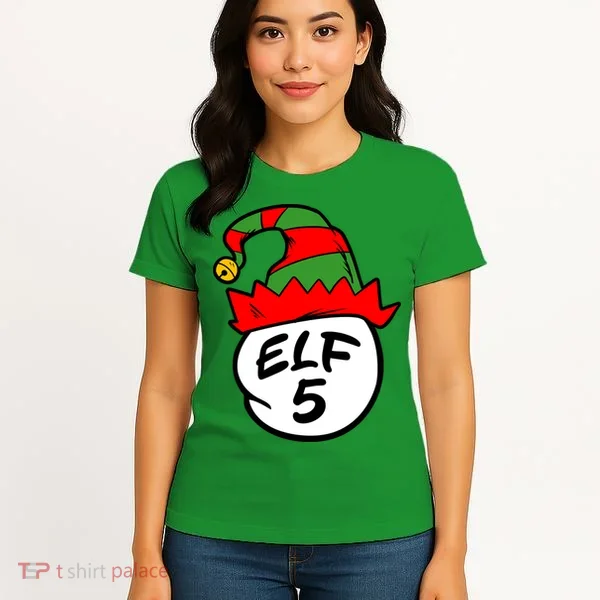 Matching Family Group Elf Hat 5 Women's T-Shirt