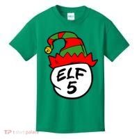 Matching Family Group Elf Hat 5 Kids T-Shirt thumb 0