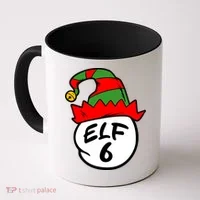 Matching Family Group Elf Hat 6 Coffee Mug thumb 0