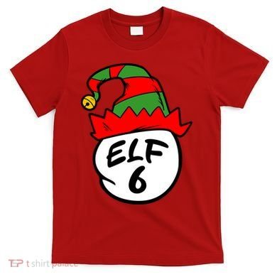 Matching Family Group Elf Hat 6 T-Shirt