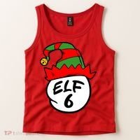 Matching Family Group Elf Hat 6 Tank Top thumb 2