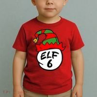 Matching Family Group Elf Hat 6 Toddler T-Shirt thumb 2