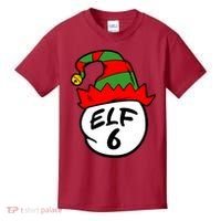 Matching Family Group Elf Hat 6 Kids T-Shirt thumb 0
