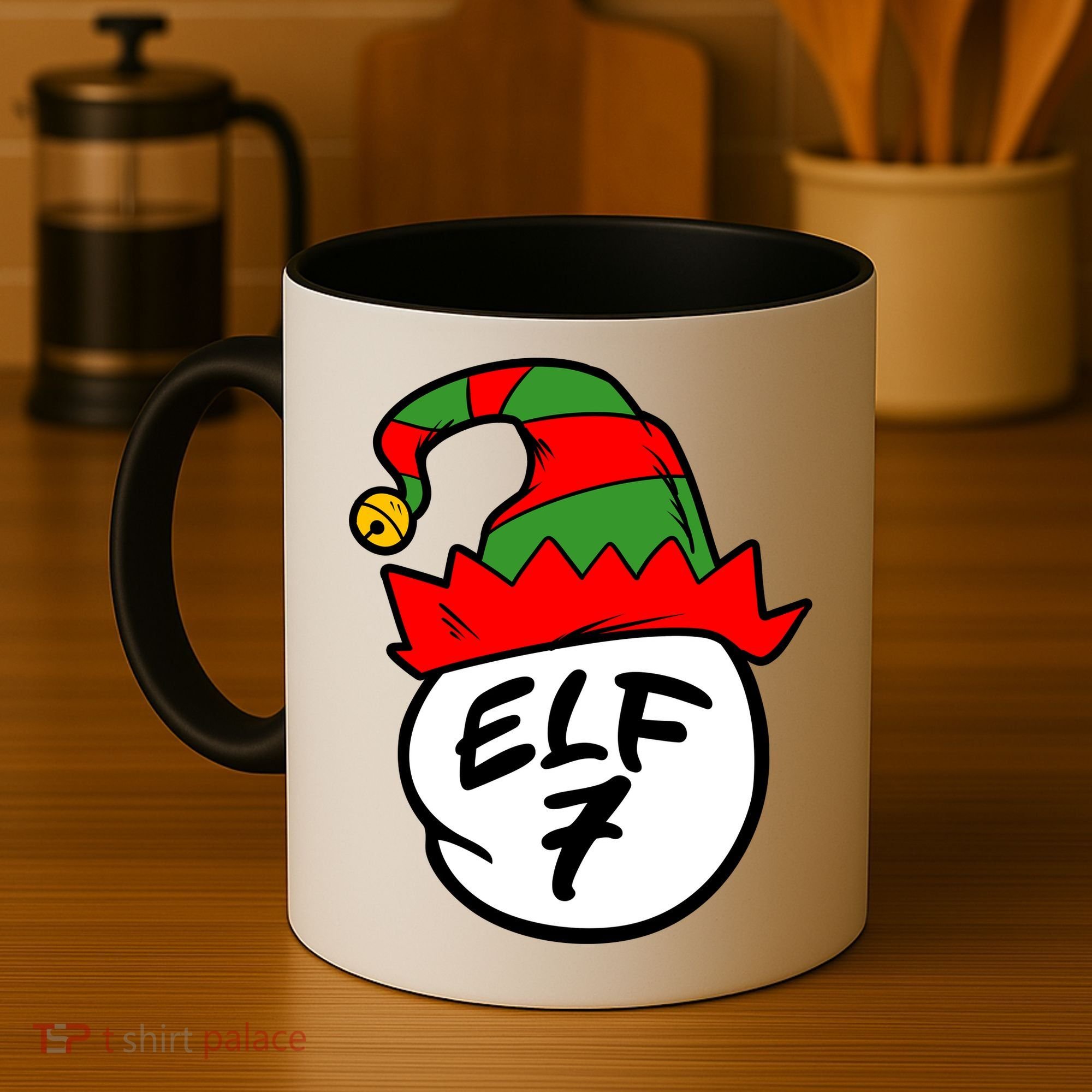 Matching Family Group Elf Hat 7 Coffee Mug