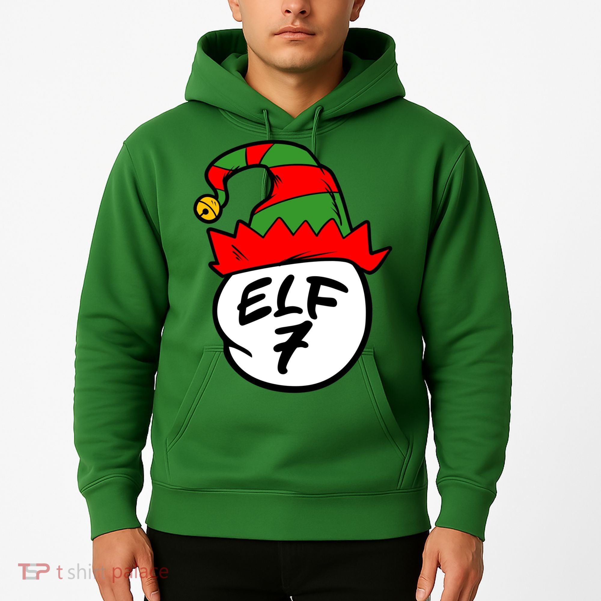 Matching Family Group Elf Hat 7 Hoodie