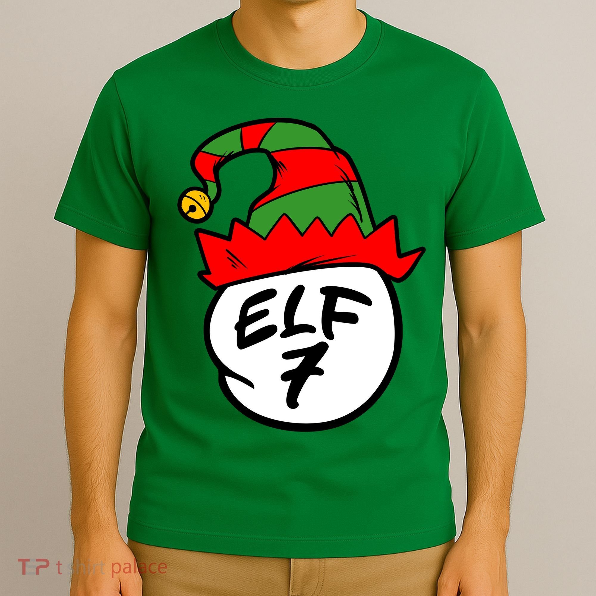 Matching Family Group Elf Hat 7 T-Shirt