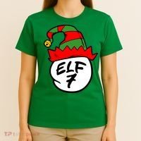 Matching Family Group Elf Hat 7 T-Shirt thumb 4