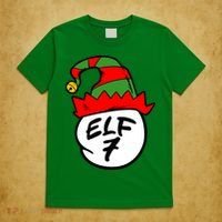 Matching Family Group Elf Hat 7 T-Shirt thumb 5