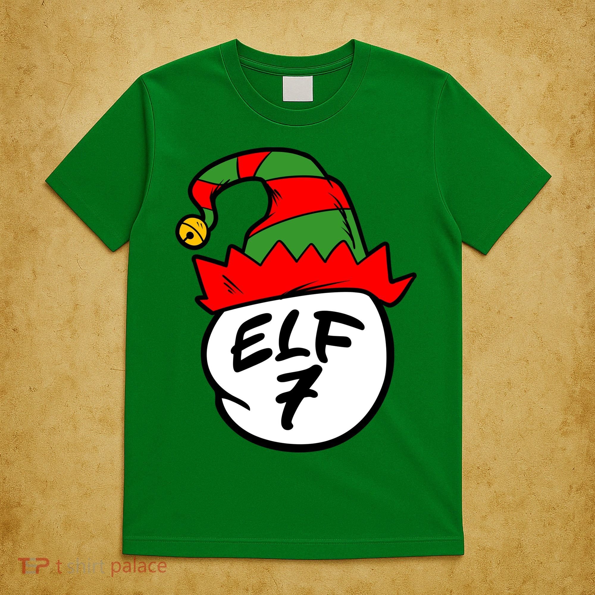 Matching Family Group Elf Hat 7 T-Shirt