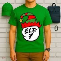 Matching Family Group Elf Hat 7 T-Shirt thumb 6