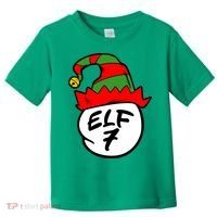 Matching Family Group Elf Hat 7 Toddler T-Shirt thumb 0
