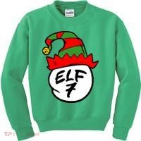 Matching Family Group Elf Hat 7 Kids Sweatshirt thumb 0