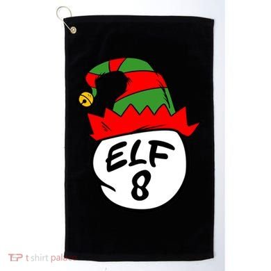 Matching Family Group Elf Hat 8 Golf Towel