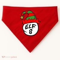 Matching Family Group Elf Hat 8 USA-Made Doggie Bandana thumb 0
